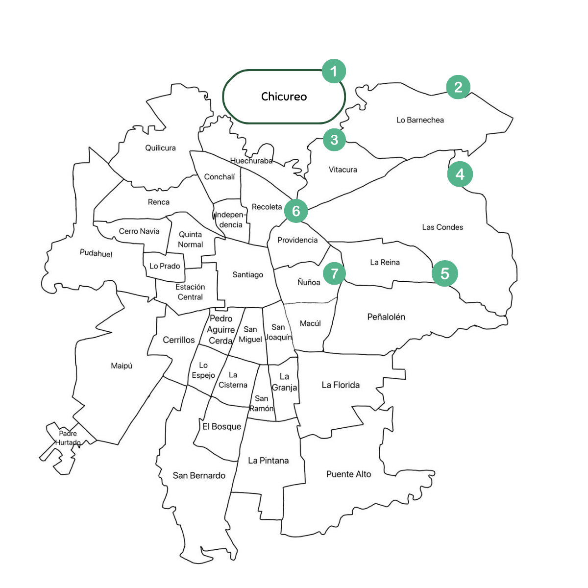 *Cobertura de envíos