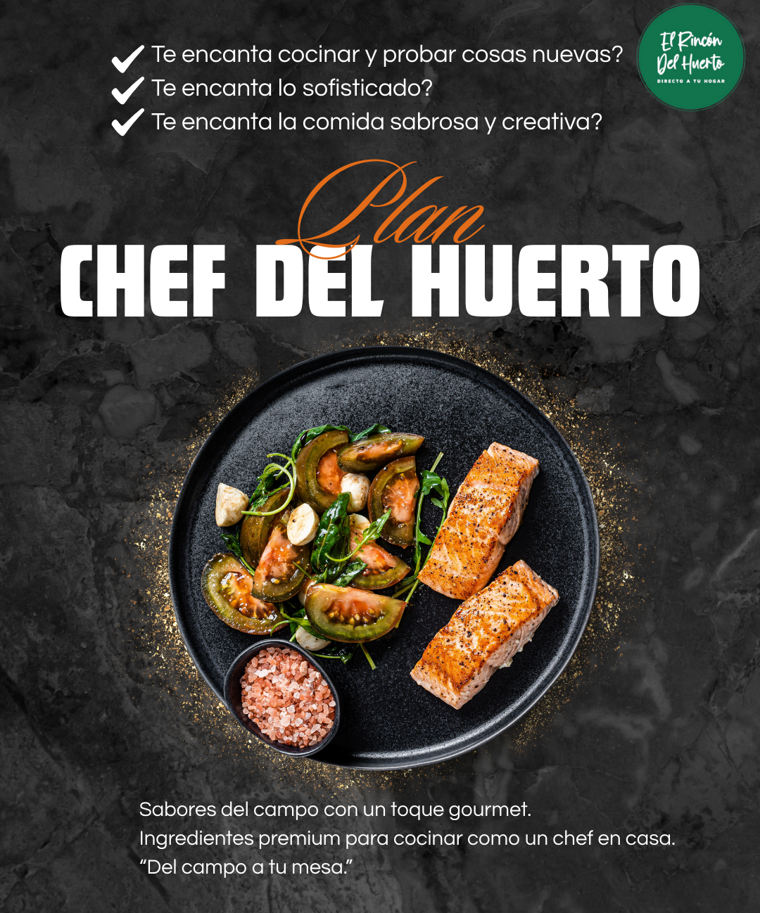 Plan Chef del Huerto